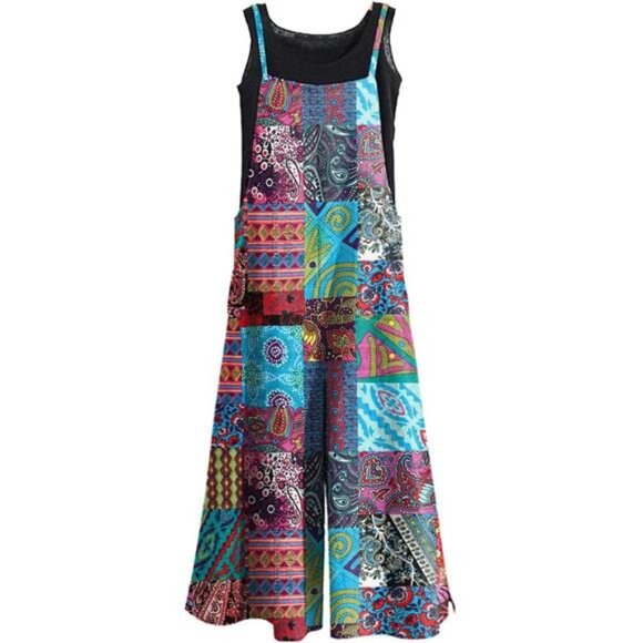 Women's Casual Loose Long Jumpsuits 001 - Picture 1 of 3